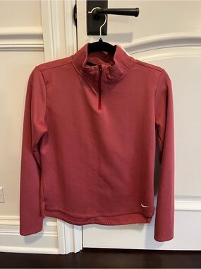 Nike Quarter‑Zip Pullover - Rose